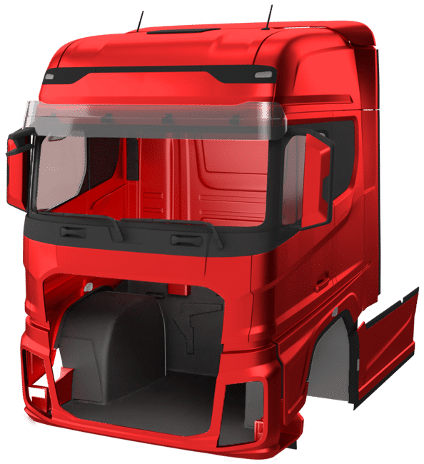 3D F-MAX Cabina Esterna